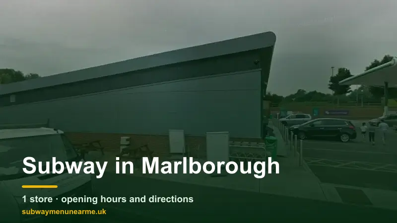 subway marlborough