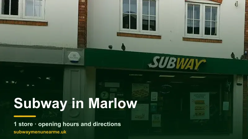 subway marlow