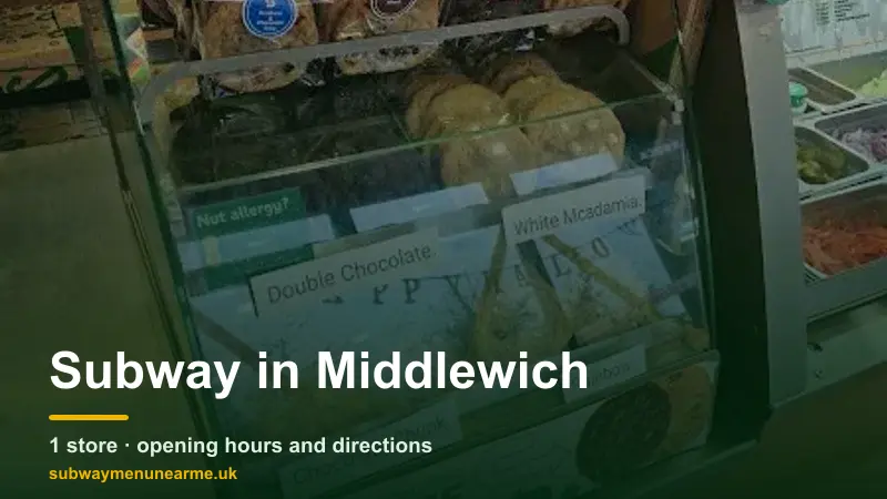 subway middlewich