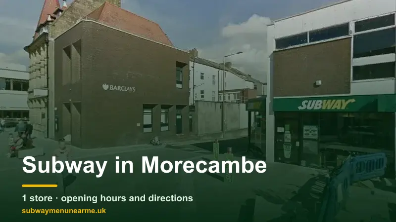 subway morecambe