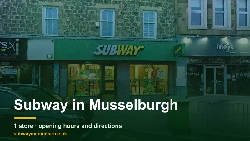 subway musselburgh