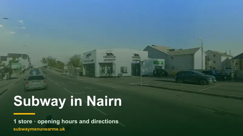 subway nairn