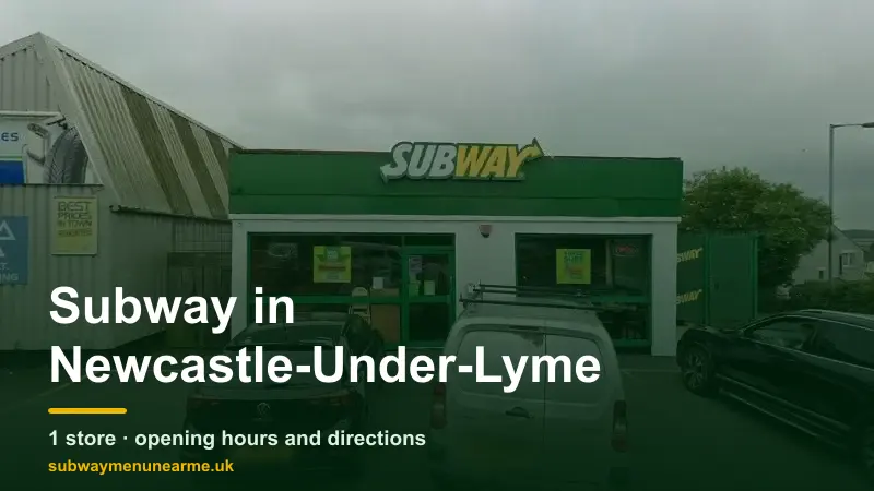 subway newcastle-under-lyme