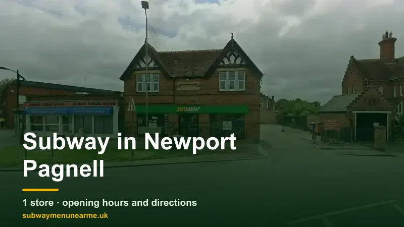 subway newport pagnell