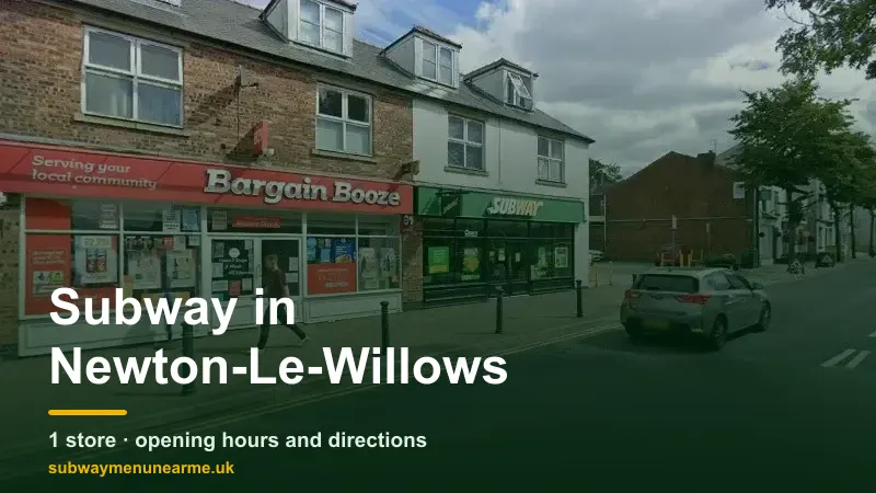 subway newton-le-willows