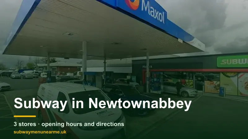 subway newtownabbey