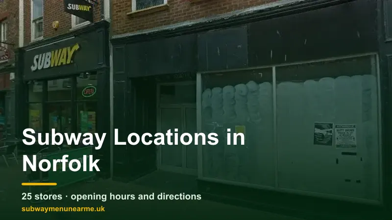 subway norfolk locations