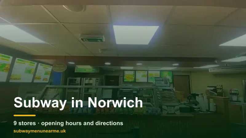 subway norwich