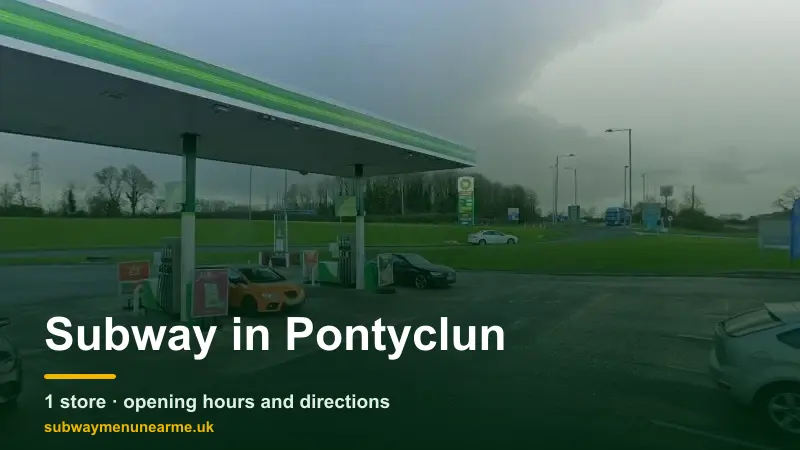 subway pontyclun