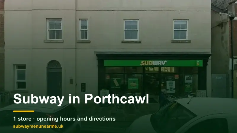 subway porthcawl