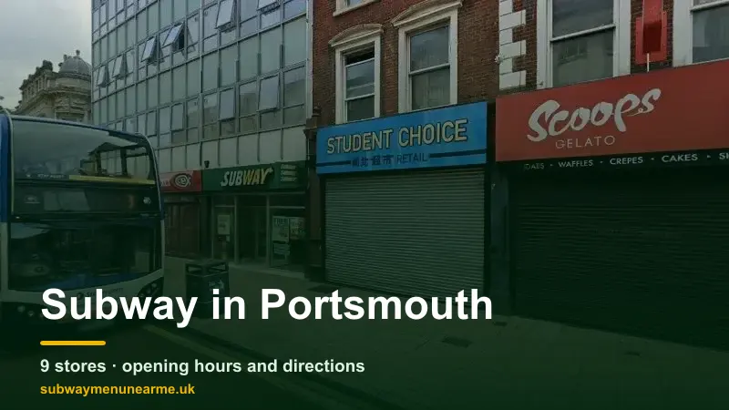 subway portsmouth