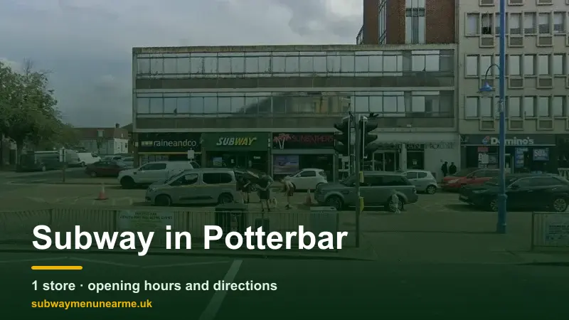 subway potterbar