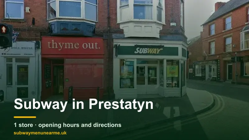 subway prestatyn