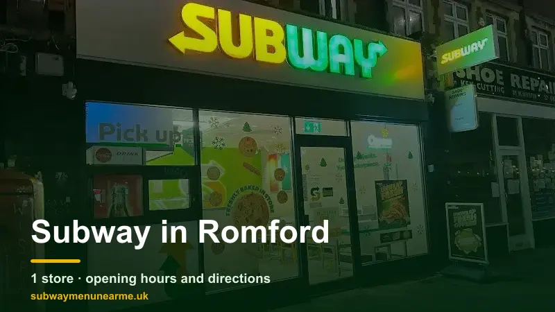subway romford