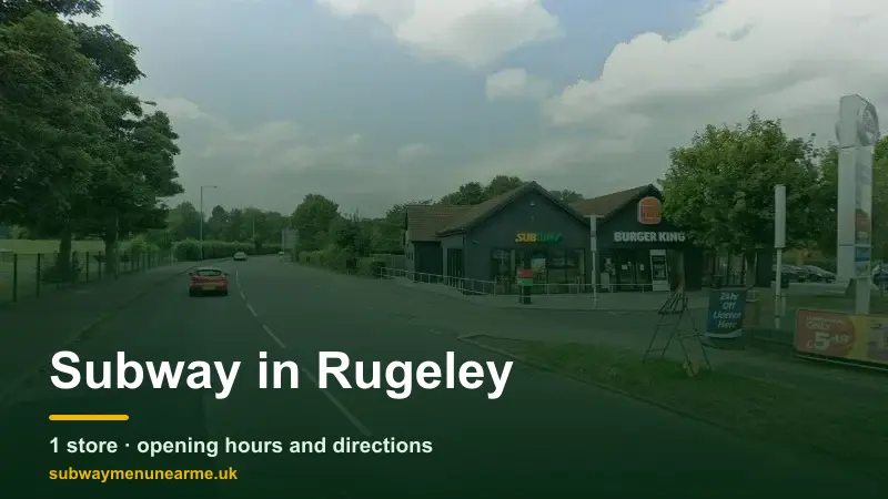 subway rugeley