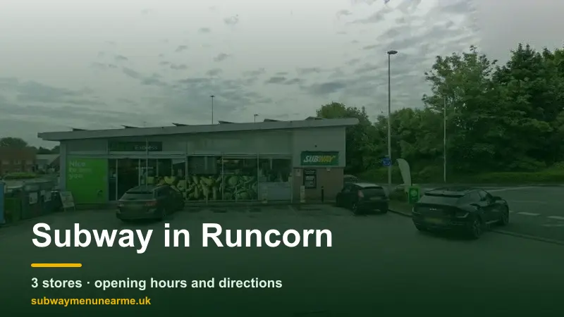 subway runcorn