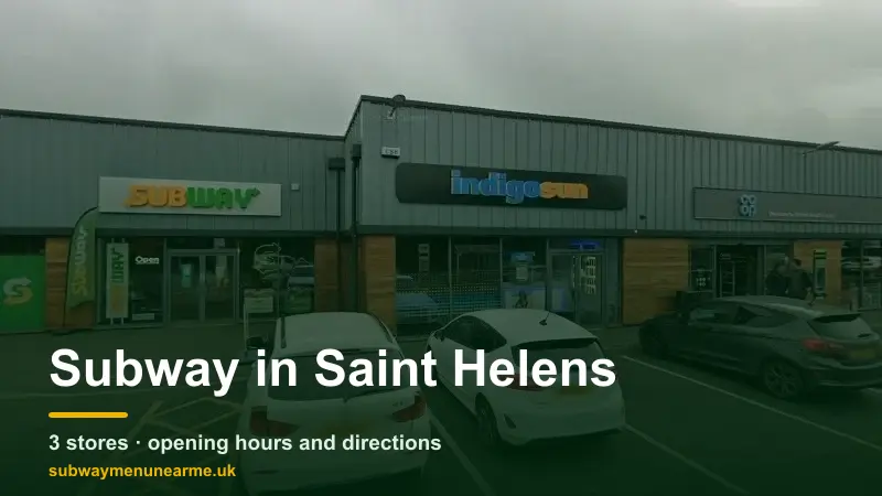 subway saint helens