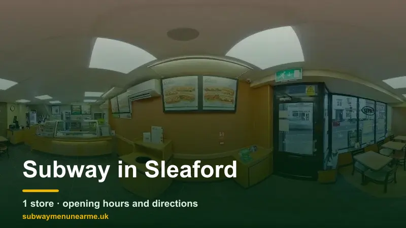 subway sleaford