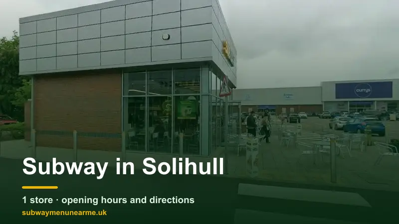 subway solihull