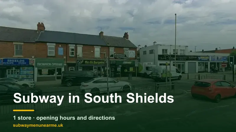 subway south shields