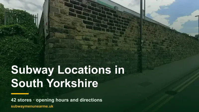 subway south yorkshire locations