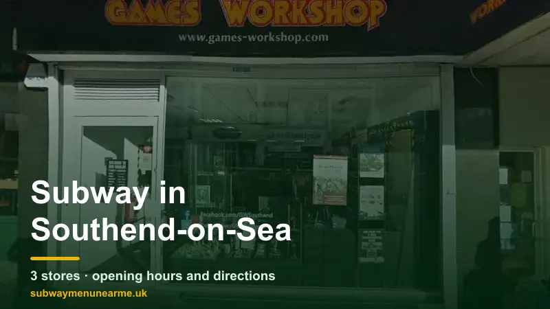 subway southend-on-sea