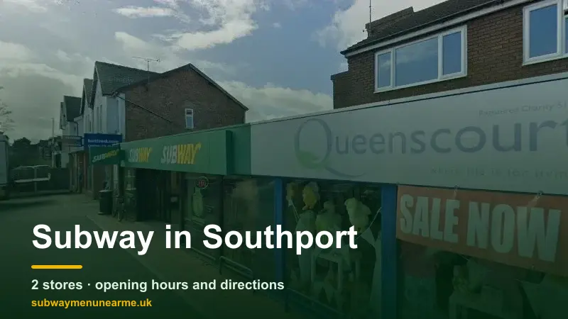 subway southport