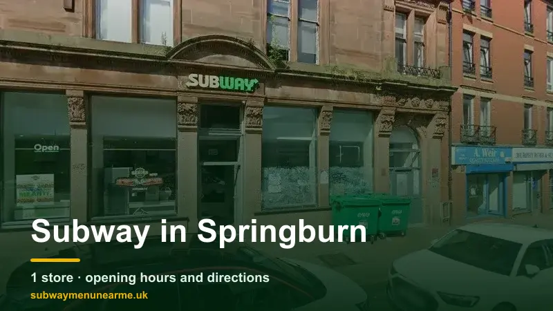 subway springburn