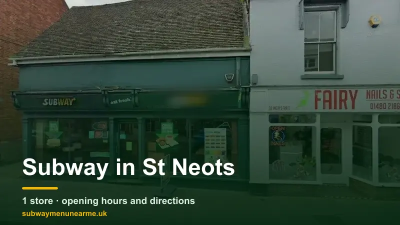 subway st neots