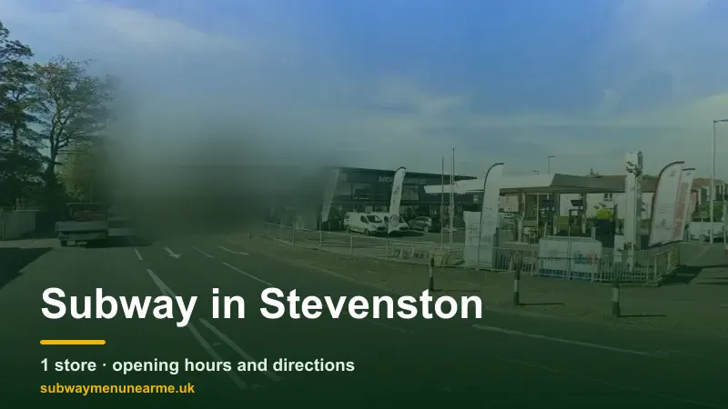 subway stevenston
