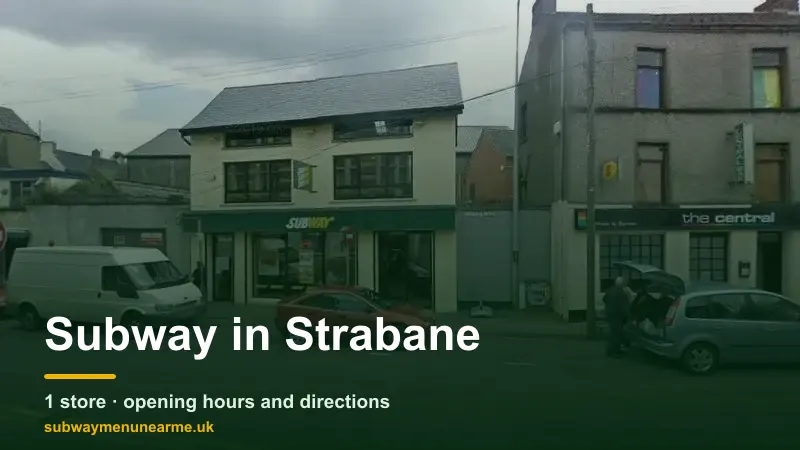 subway strabane