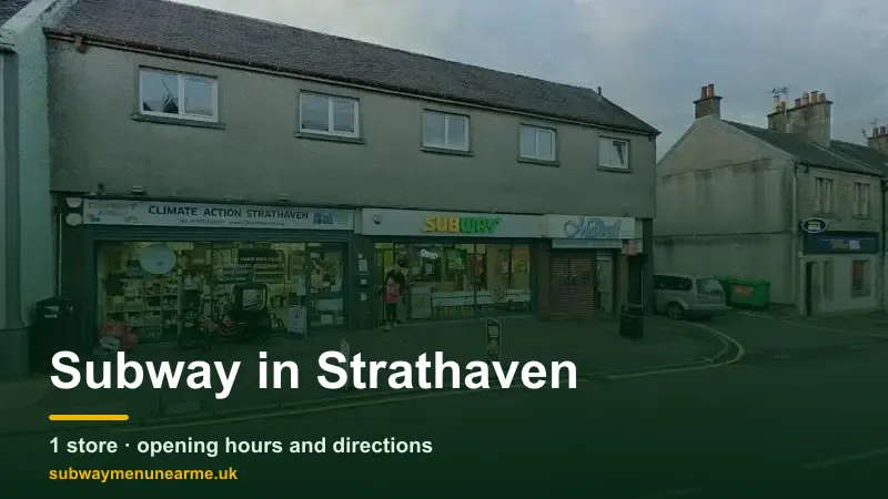 subway strathaven