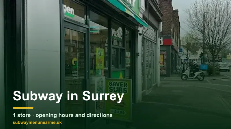 subway surrey