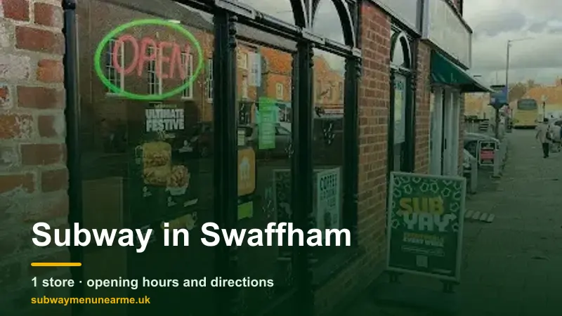 subway swaffham