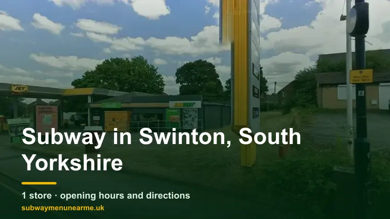 subway swinton south yorkshire