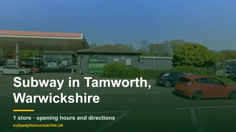 subway tamworth warwickshire