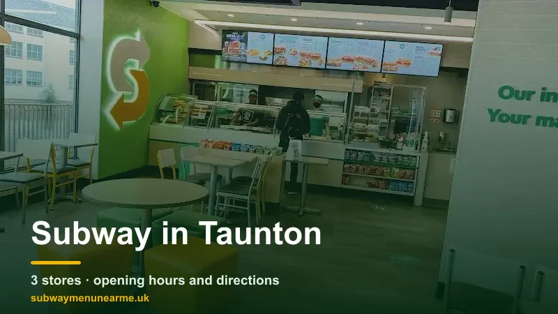 subway taunton
