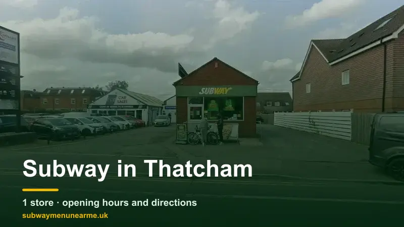 subway thatcham