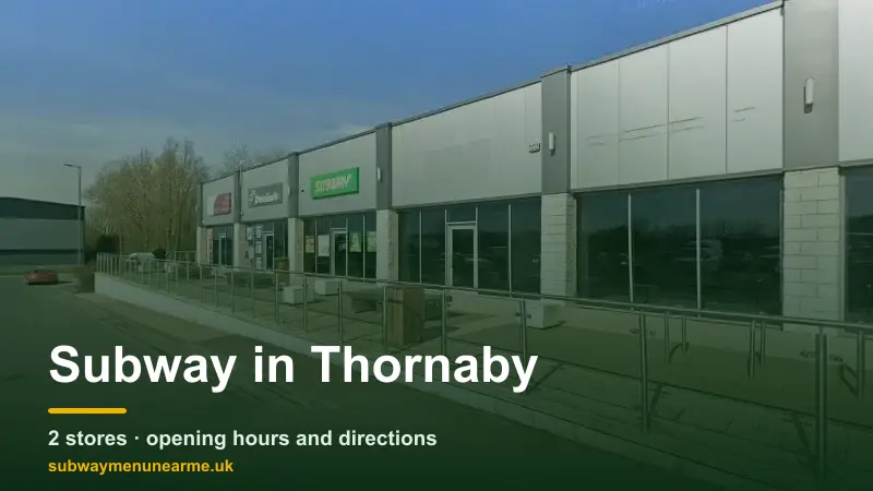 subway thornaby