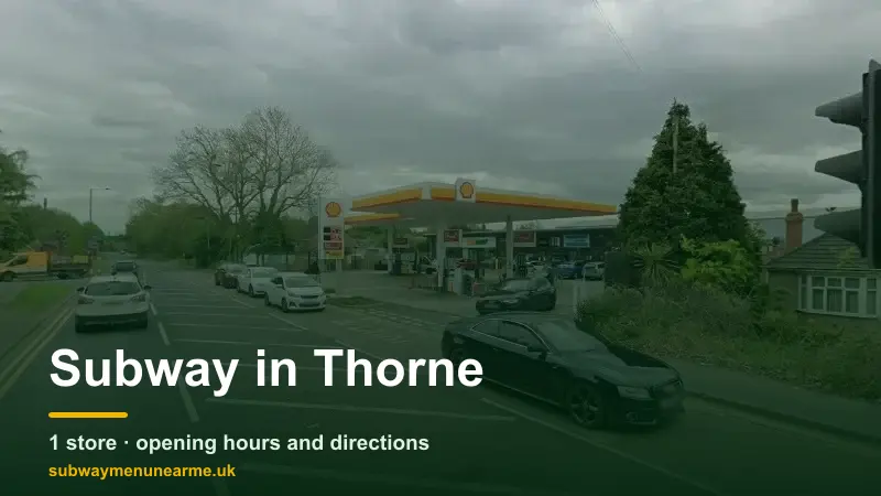subway thorne