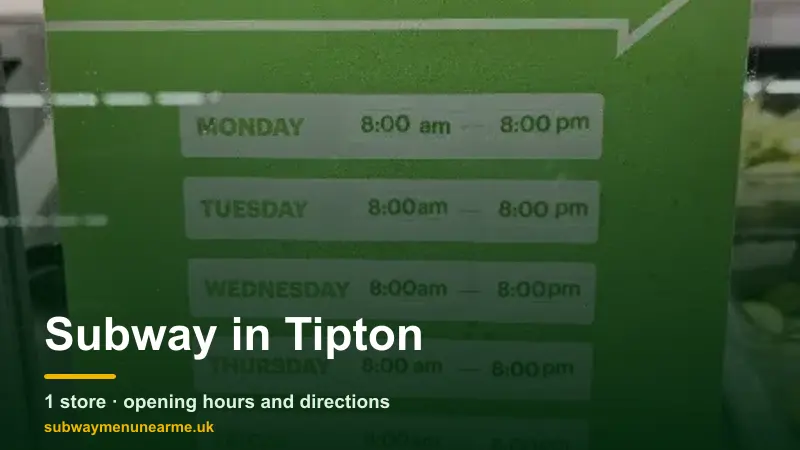 subway tipton
