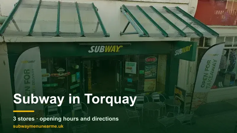 subway torquay