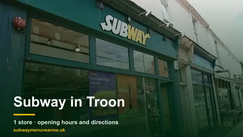 subway troon