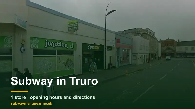 subway truro