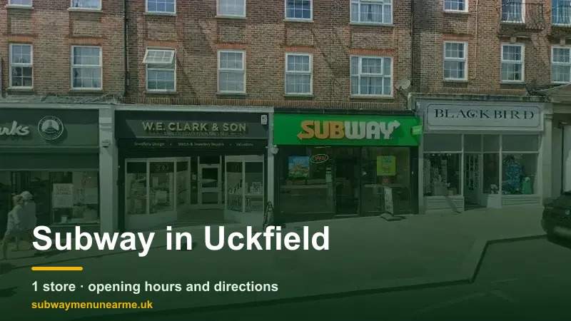 subway uckfield