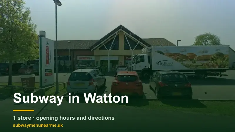 subway watton
