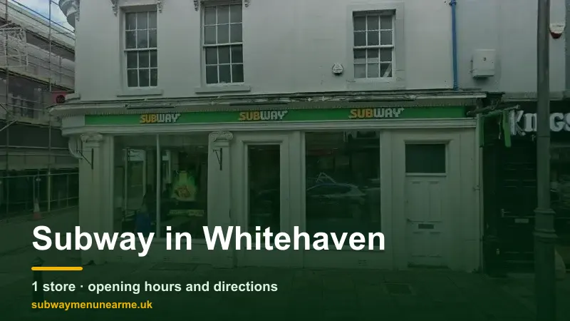 subway whitehaven