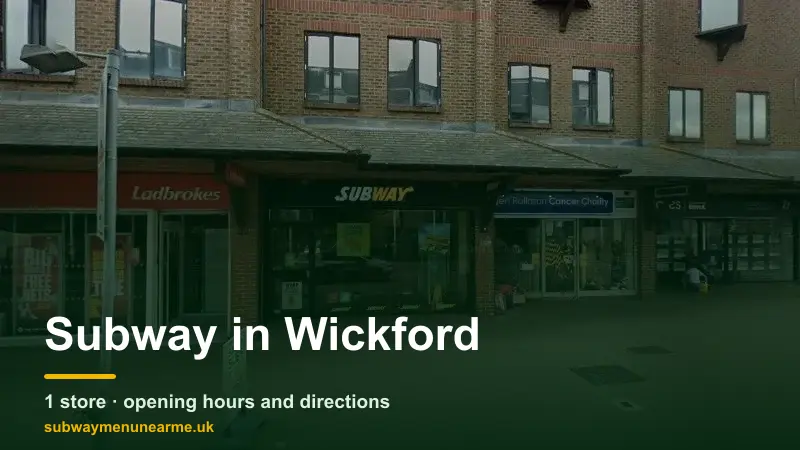 subway wickford
