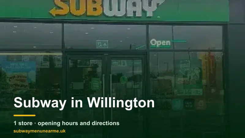 subway willington