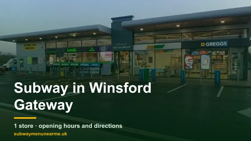 subway winsford gateway